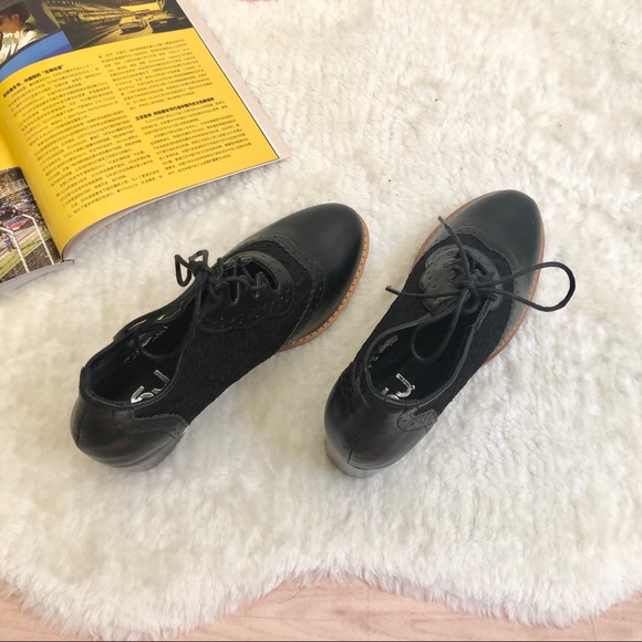 SOLD❤️ Size 9.5 Lace PU Casual Oxford Shoes - Picture 4 of 11